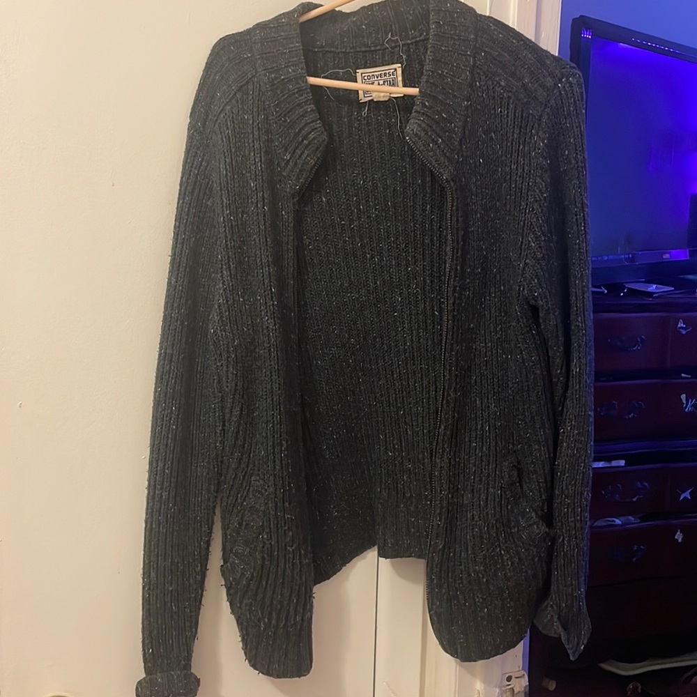 Grey sweater